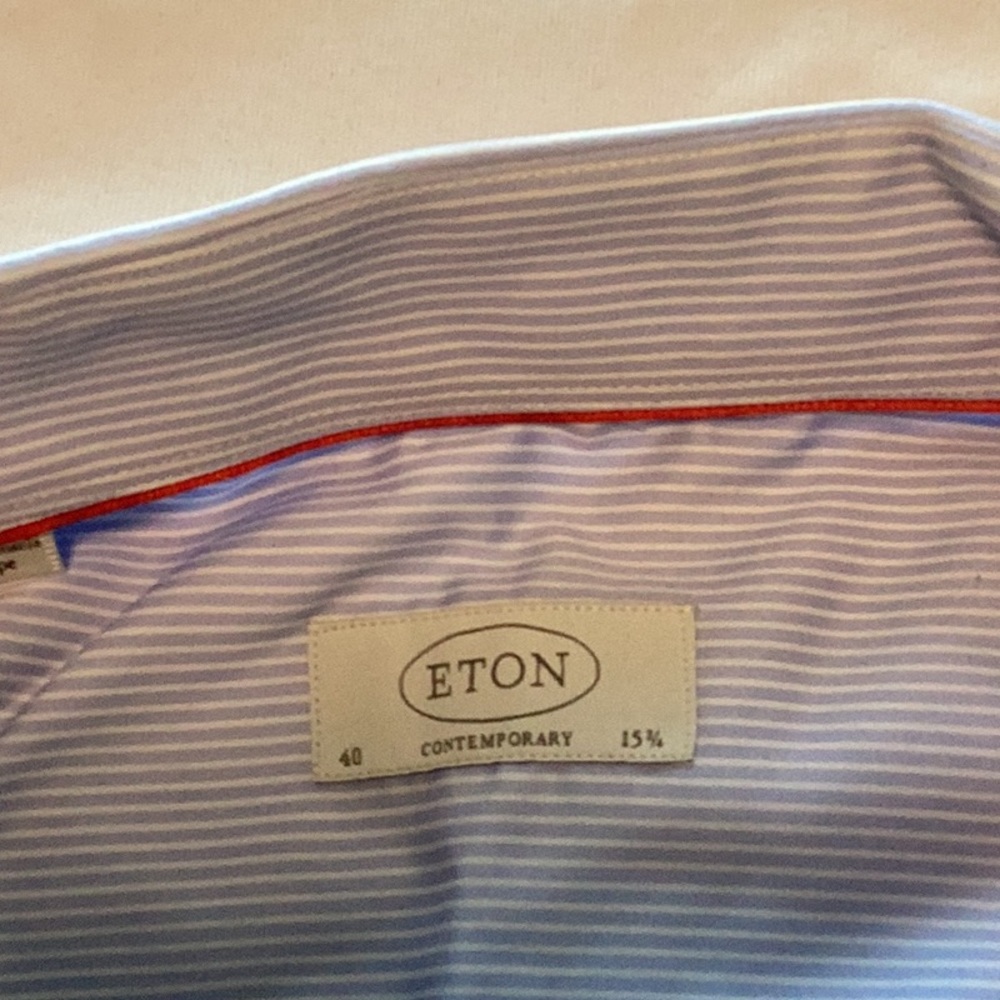 Eton shirt 15.5